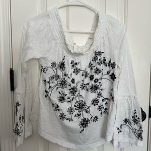 Anthropologie off the shoulder top